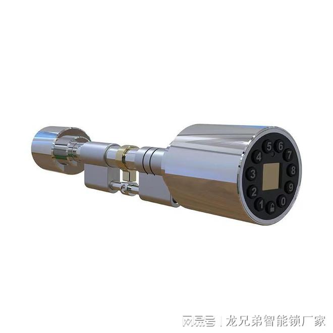 f6福鹿会：智能指纹暗号锁芯智能电子门锁厂家杀青便捷、安好的家居拘束(图2)